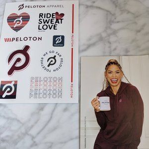 Peloton Stickers and Kirsten Ferguson Card